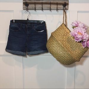 Max Jeans Cuffed Denim Shorts